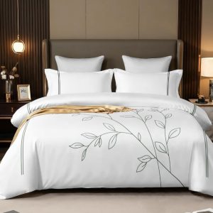 סט זוגי כותנה סאטן גבעול